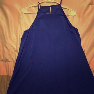Blue sun dress